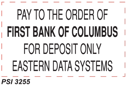 PSI 3255 Stamp example